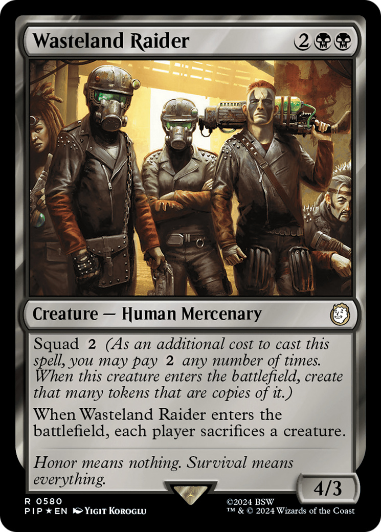 Wasteland Raider (Surge Foil) [Fallout] | Devastation Store