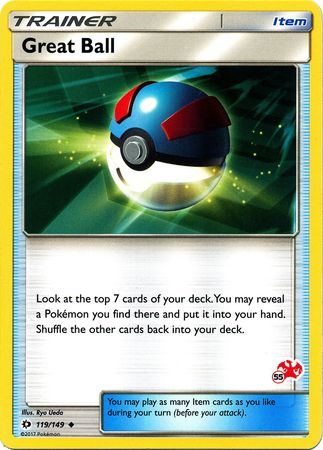 Great Ball (119/149) (Charizard Stamp #55) [Battle Academy 2020] | Devastation Store