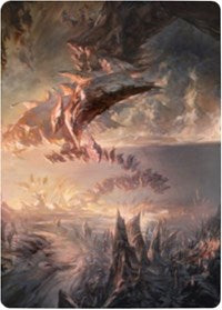Needleverge Pathway Art Card [Zendikar Rising Art Series] | Devastation Store