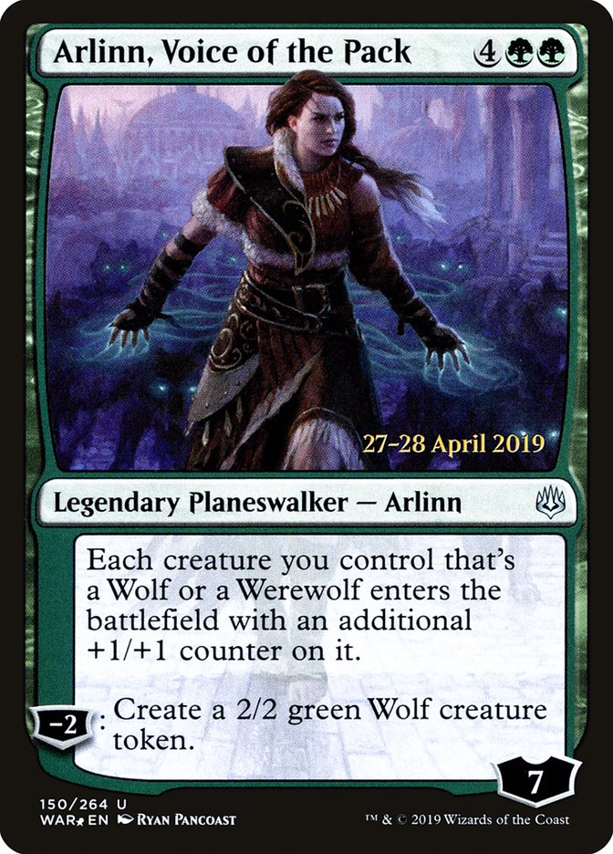 Arlinn, Voice of the Pack  [War of the Spark Prerelease Promos] | Devastation Store