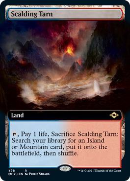 Scalding Tarn (Extended Art) [Modern Horizons 2] | Devastation Store