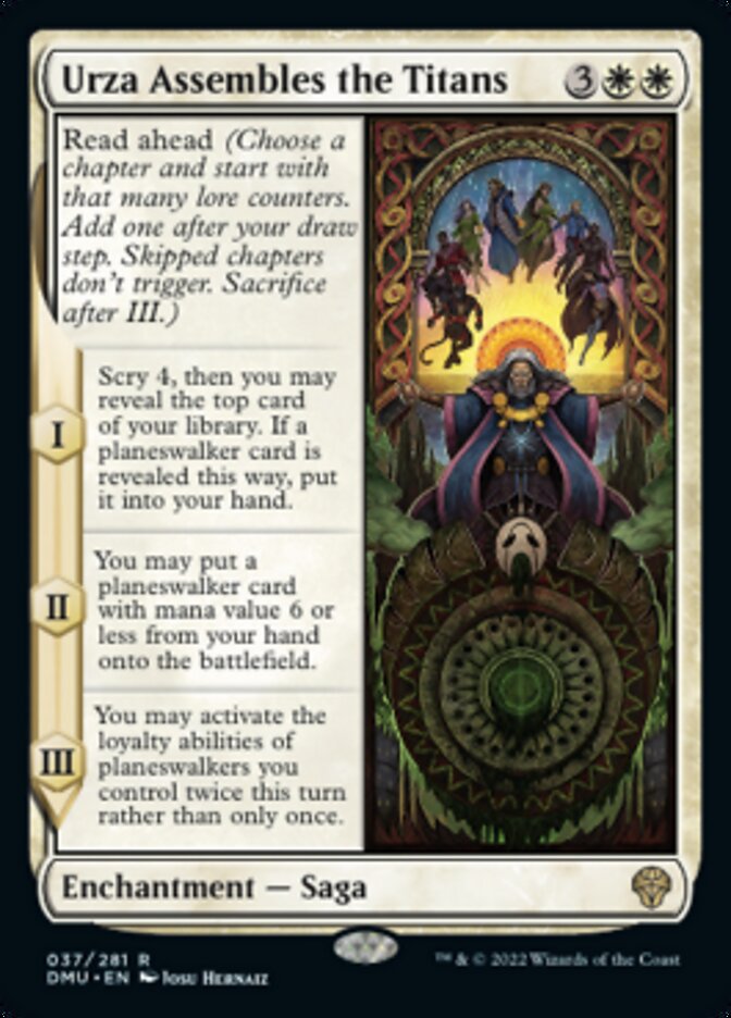 Urza Assembles the Titans [Dominaria United] | Devastation Store