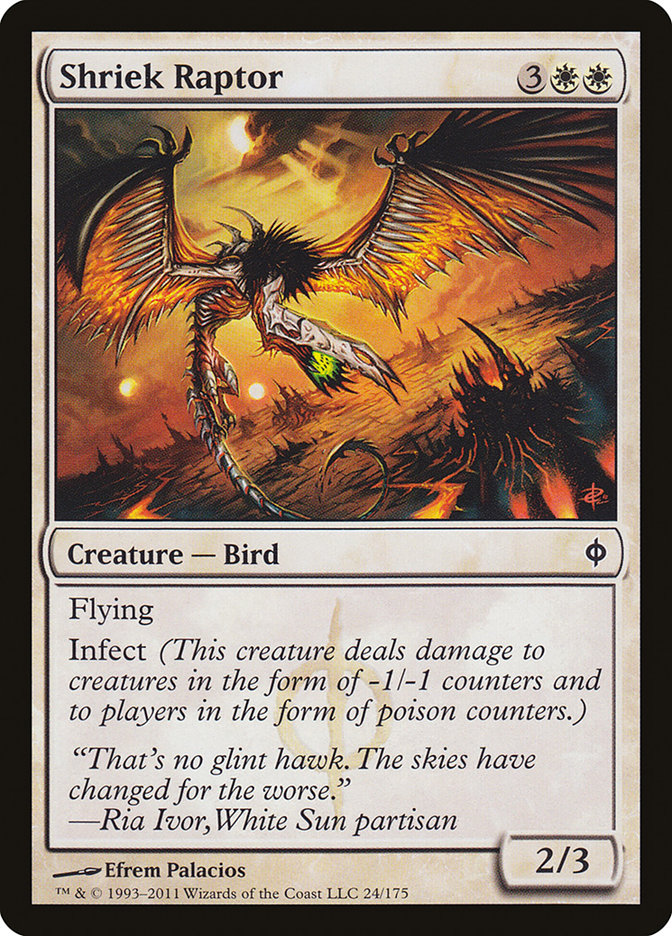 Shriek Raptor [New Phyrexia] - Devastation Store | Devastation Store