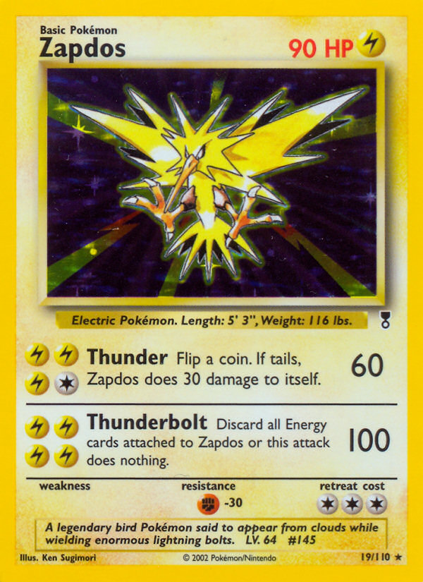 Zapdos (19/110) [Legendary Collection] | Devastation Store