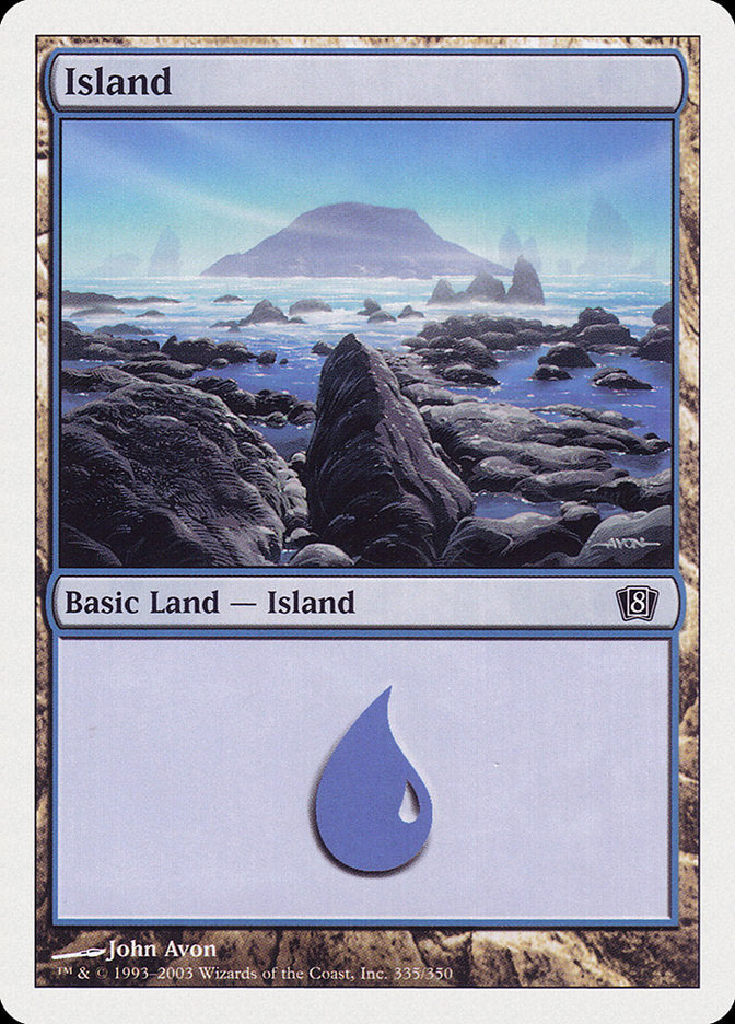 Island (335) [Eighth Edition] - Devastation Store | Devastation Store