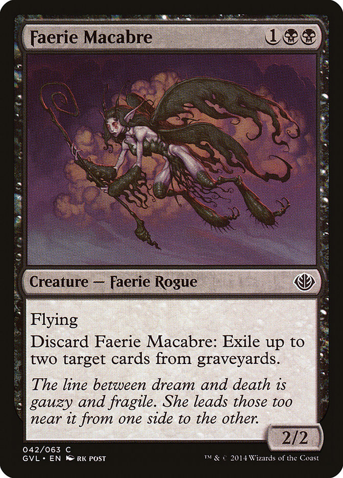 Faerie Macabre (Garruk vs. Liliana) [Duel Decks Anthology] - Devastation Store | Devastation Store
