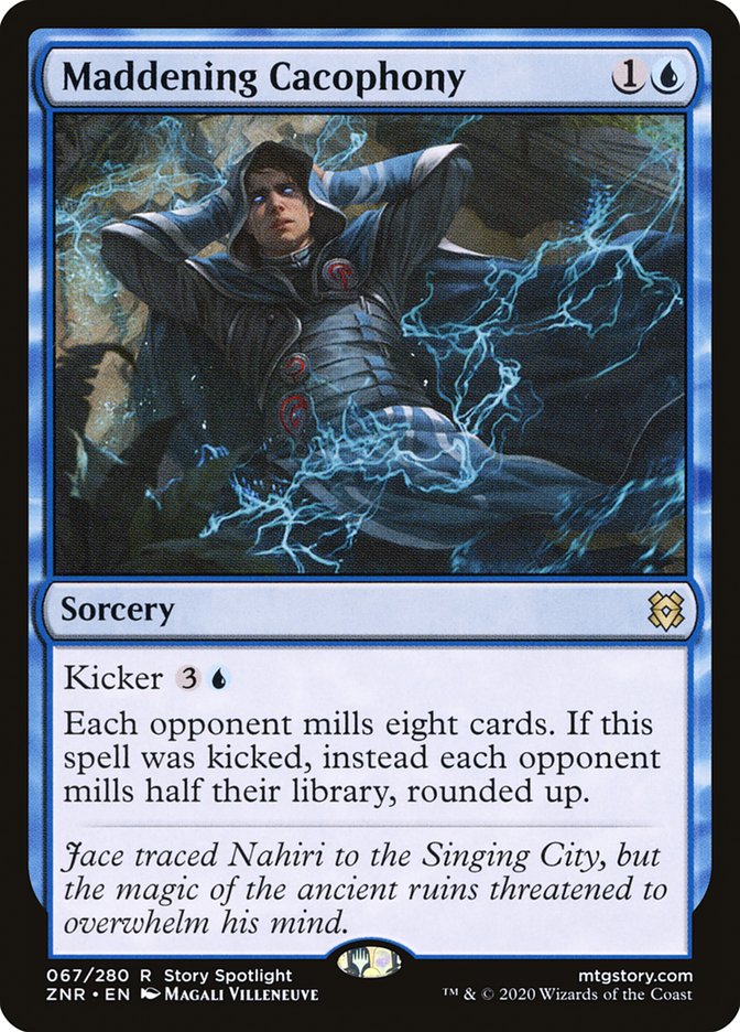 Maddening Cacophony [Zendikar Rising] | Devastation Store
