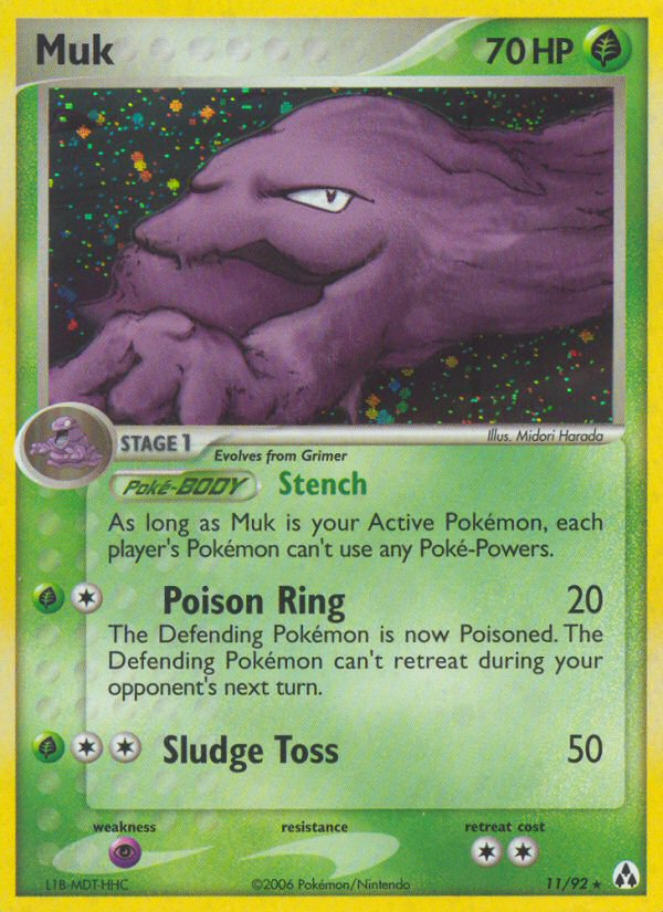 Muk (11/92) [EX: Legend Maker] | Devastation Store