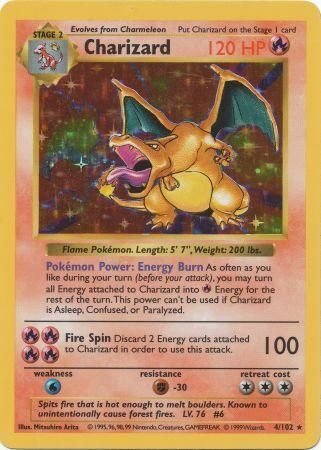 Charizard (4/102) [Base Set Shadowless Unlimited] | Devastation Store