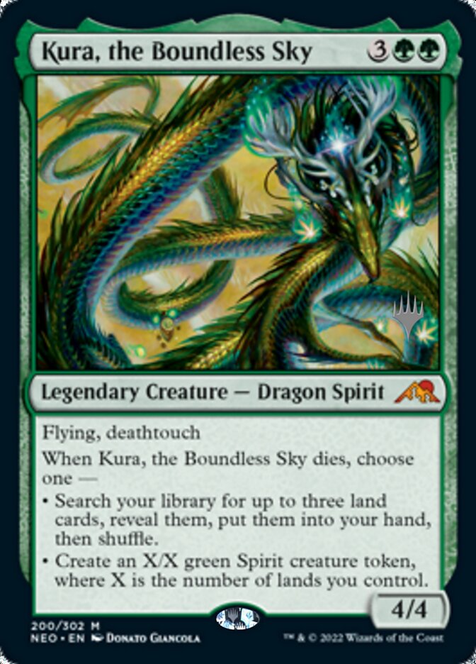 Kura, the Boundless Sky (Promo Pack) [Kamigawa: Neon Dynasty Promos] | Devastation Store