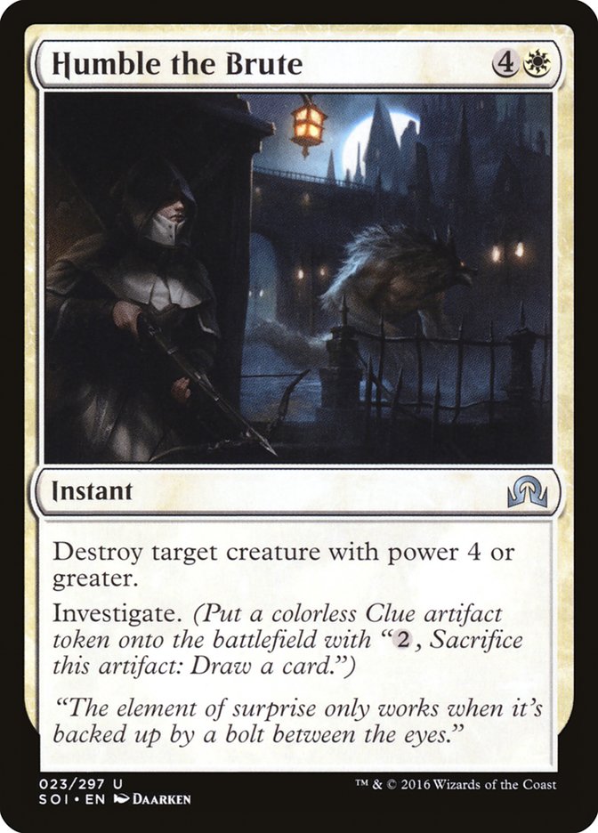 Humble the Brute [Shadows over Innistrad] - Devastation Store | Devastation Store