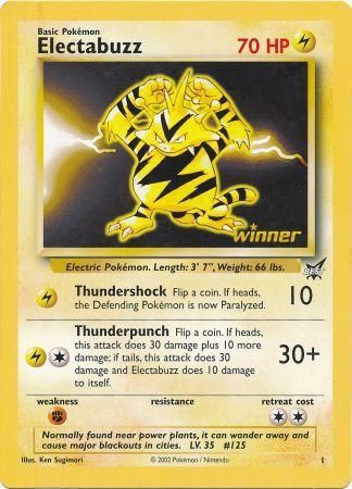 Electabuzz (1) (Jumbo Card) [Best of Promos] | Devastation Store