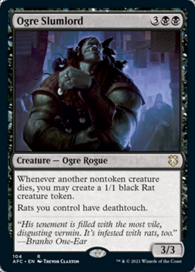 Ogre Slumlord [Dungeons & Dragons: Adventures in the Forgotten Realms Commander] | Devastation Store
