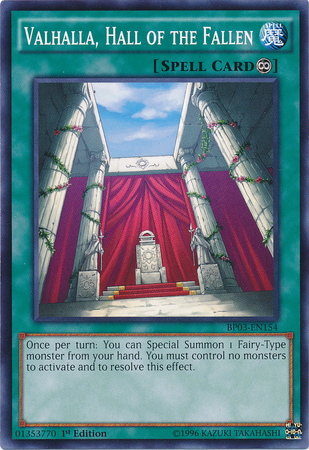Valhalla, Hall of the Fallen [BP03-EN154] Common | Devastation Store
