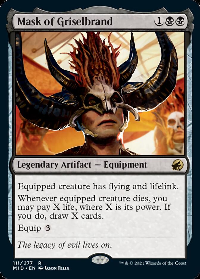 Mask of Griselbrand [Innistrad: Midnight Hunt] | Devastation Store