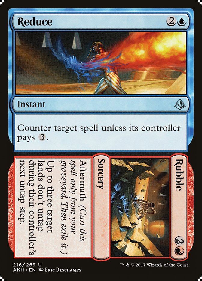 Reduce // Rubble [Amonkhet] | Devastation Store