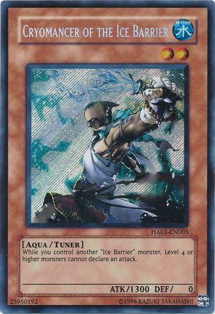 Cryomancer of the Ice Barrier [HA01-EN003] Secret Rare | Devastation Store