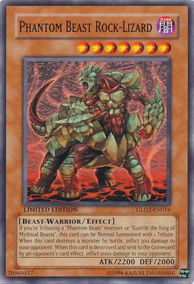 Phantom Beast Rock-Lizard [GLD2-EN014] Common | Devastation Store