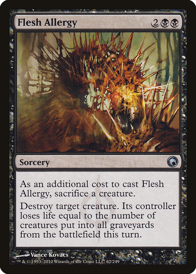 Flesh Allergy [Scars of Mirrodin] | Devastation Store
