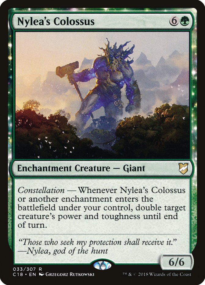 Nylea's Colossus [Commander 2018] - Devastation Store | Devastation Store