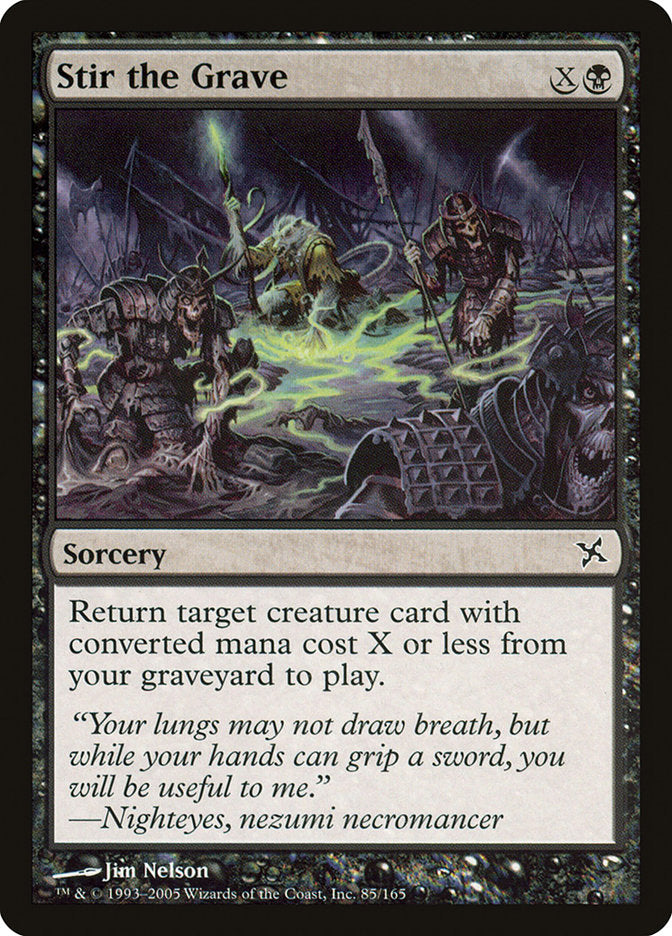 Stir the Grave [Betrayers of Kamigawa] - Devastation Store | Devastation Store