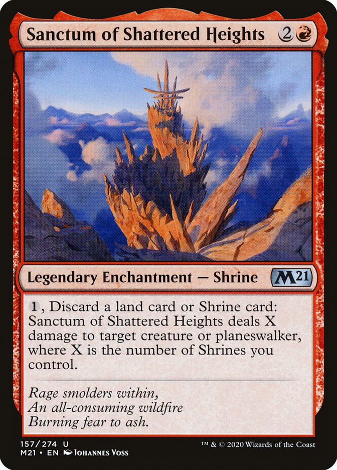 Sanctum of Shattered Heights [Core Set 2021] | Devastation Store