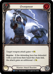 Overpower (Red) [WTR123] Unlimited Edition Rainbow Foil - Devastation Store | Devastation Store