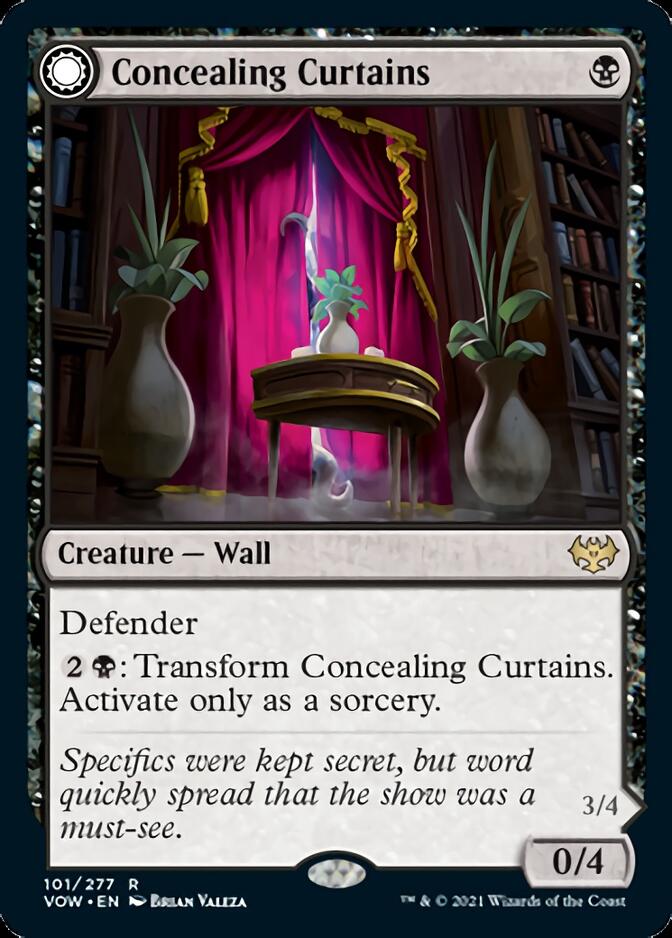 Concealing Curtains // Revealing Eye [Innistrad: Crimson Vow] | Devastation Store
