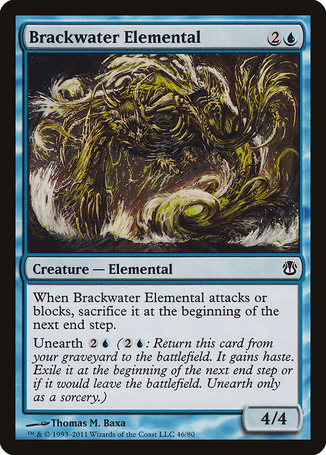 Brackwater Elemental [Duel Decks: Ajani vs. Nicol Bolas] | Devastation Store