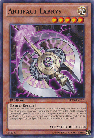 Artifact Labrys [PRIO-EN016] Common | Devastation Store