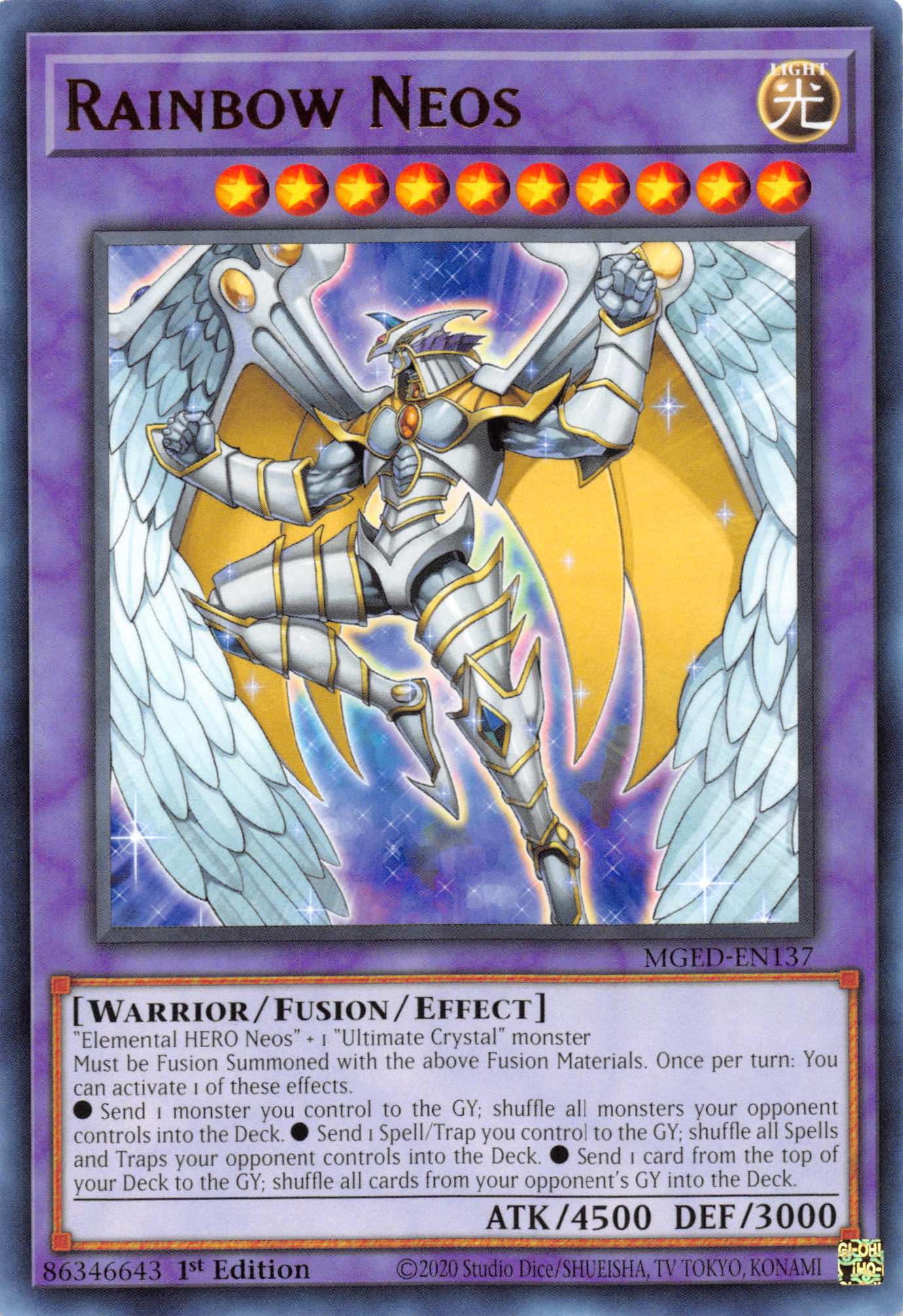 Rainbow Neos [MGED-EN137] Rare | Devastation Store
