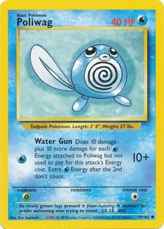 Poliwag (59/102) [Base Set Unlimited] | Devastation Store