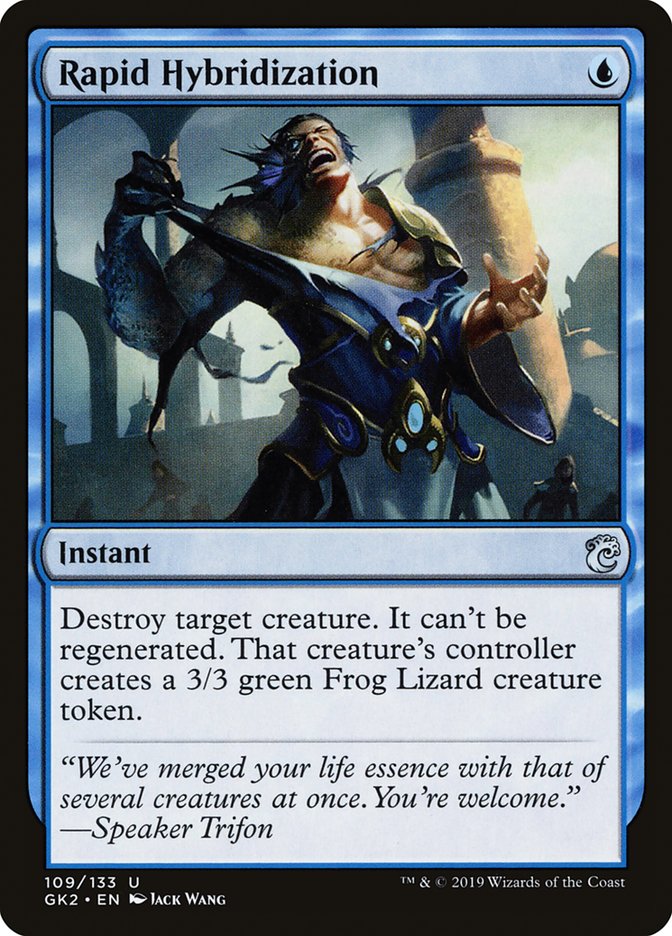 Rapid Hybridization [Ravnica Allegiance Guild Kit] | Devastation Store