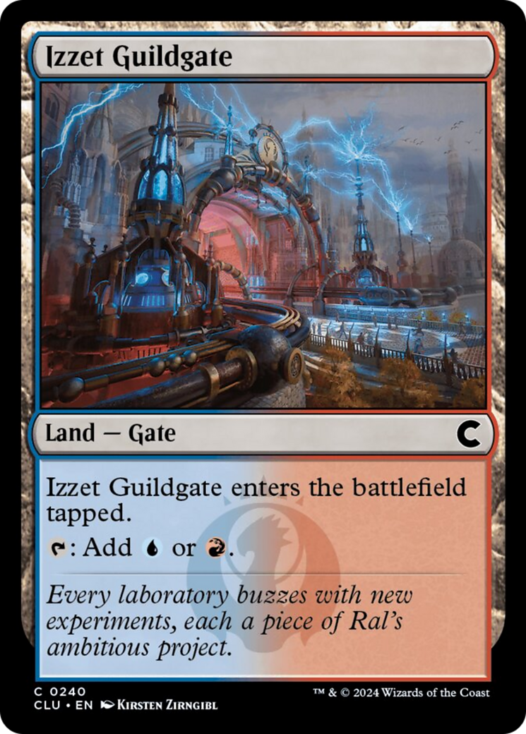 Izzet Guildgate [Ravnica: Clue Edition] | Devastation Store