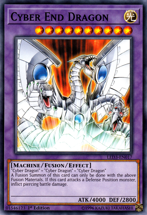 Cyber End Dragon [LED3-EN017] Common | Devastation Store