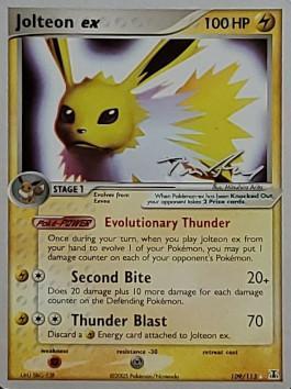 Jolteon ex (109/113) (Legendary Ascent - Tom Roos) [World Championships 2007] | Devastation Store