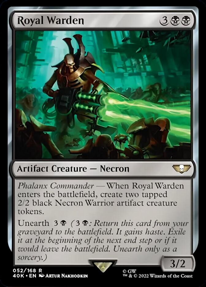 Royal Warden (Surge Foil) [Universes Beyond: Warhammer 40,000] | Devastation Store