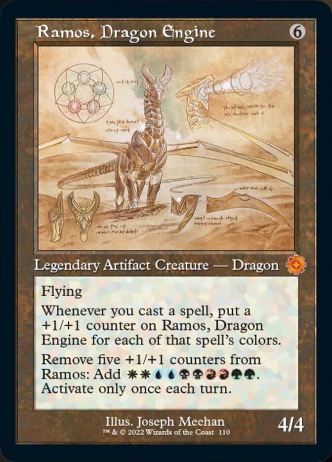 Ramos, Dragon Engine (Retro Schematic) [The Brothers' War Retro Artifacts] | Devastation Store
