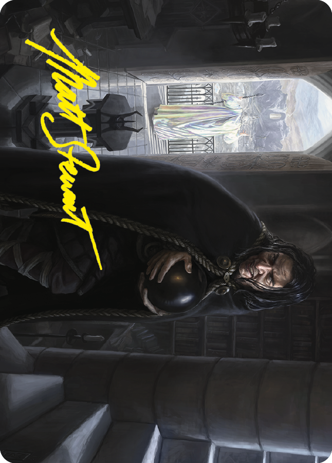 Grima, Saruman's Footman Art Card (Gold-Stamped Signature) [The Lord of the Rings: Tales of Middle-earth Art Series] | Devastation Store