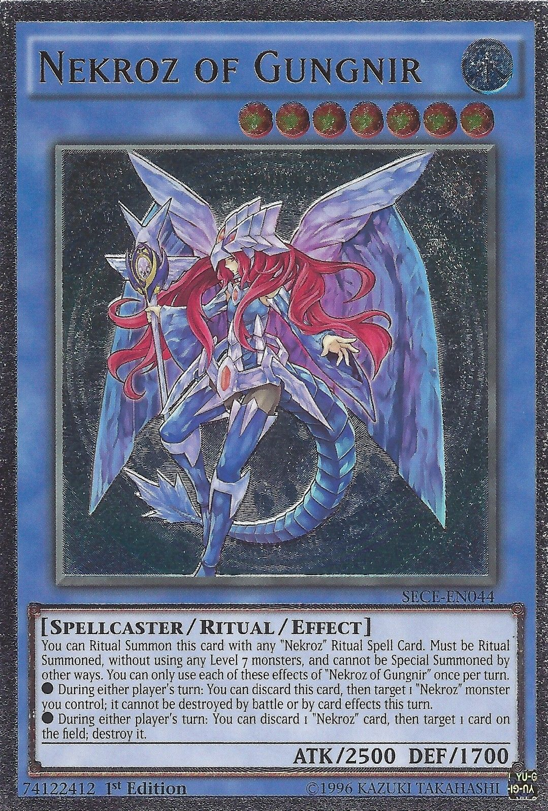 Nekroz of Gungnir [SECE-EN044] Ultimate Rare | Devastation Store