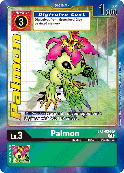 Palmon [EX1-034] (Alternate Art) [Classic Collection] | Devastation Store
