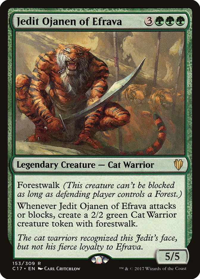 Jedit Ojanen of Efrava [Commander 2017] | Devastation Store