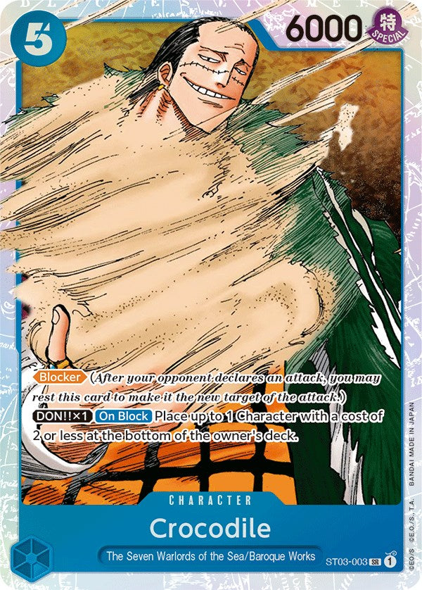 Crocodile (003) [Starter Deck: The Seven Warlords of The Sea] | Devastation Store