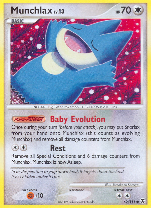 Munchlax (69/111) [Platinum: Rising Rivals] | Devastation Store