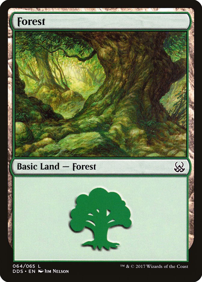 Forest (64) [Duel Decks: Mind vs. Might] - Devastation Store | Devastation Store