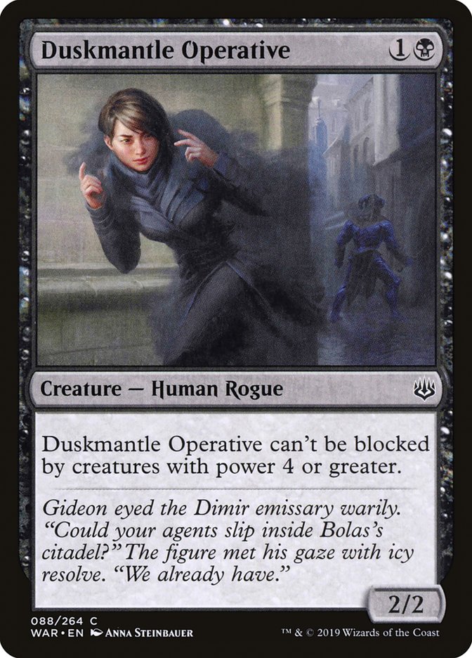 Duskmantle Operative [War of the Spark] | Devastation Store