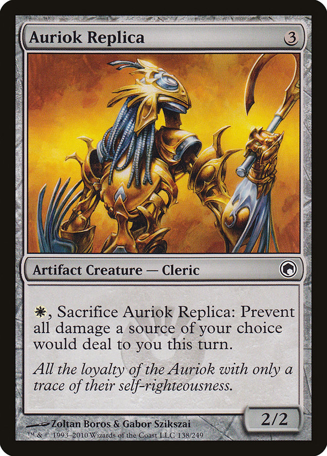 Auriok Replica [Scars of Mirrodin] - Devastation Store | Devastation Store