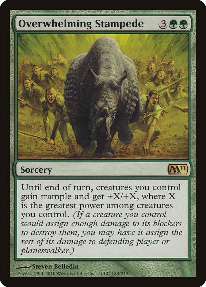 Overwhelming Stampede [Magic 2011] - Devastation Store | Devastation Store