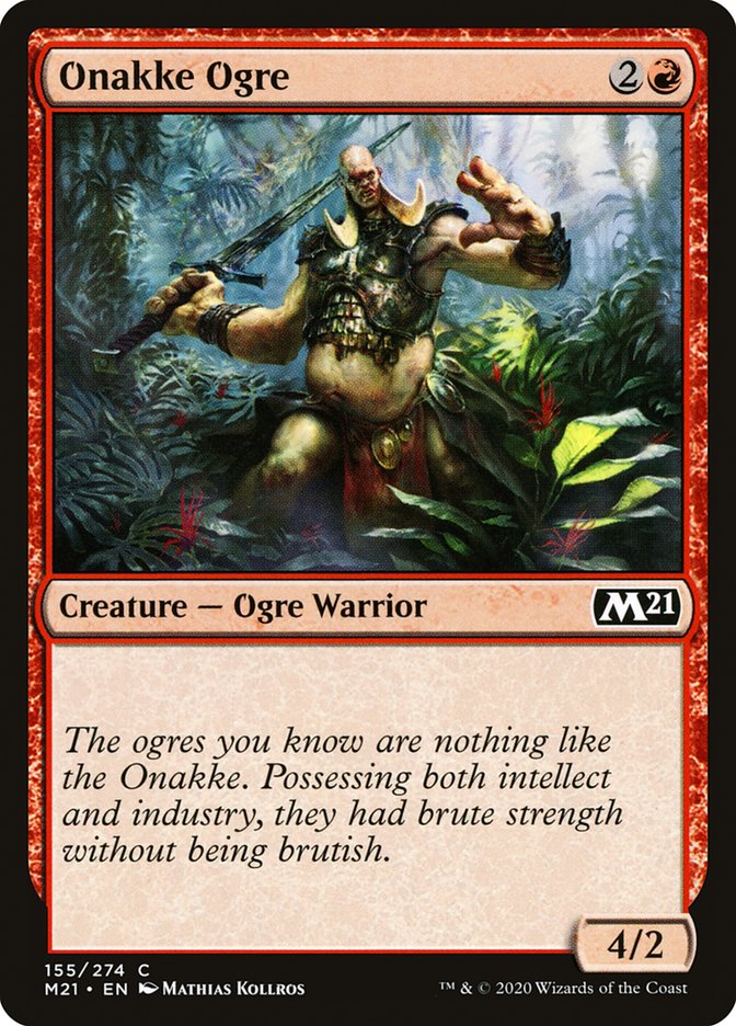 Onakke Ogre [Core Set 2021] | Devastation Store