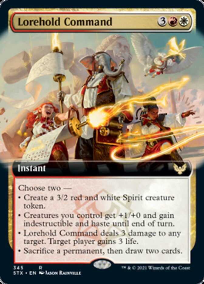 Lorehold Command (Extended) [Strixhaven: School of Mages] | Devastation Store